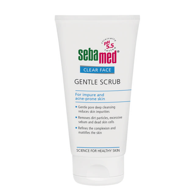 SEBAMED CLEAR FACE GENTLE SCRUB 150 ML