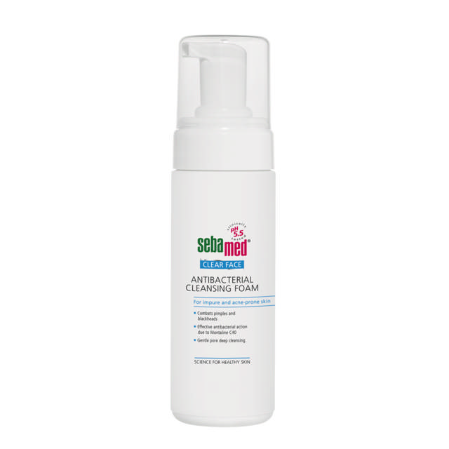 SEBAMED ANTIBACTERIAL CLEANSING FOAM 150ML