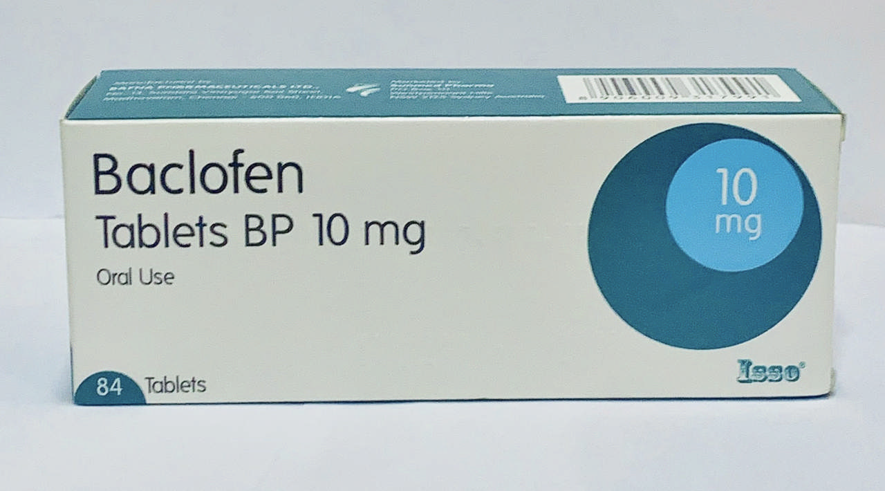 BACLOFEN 10mg 84 Tabs