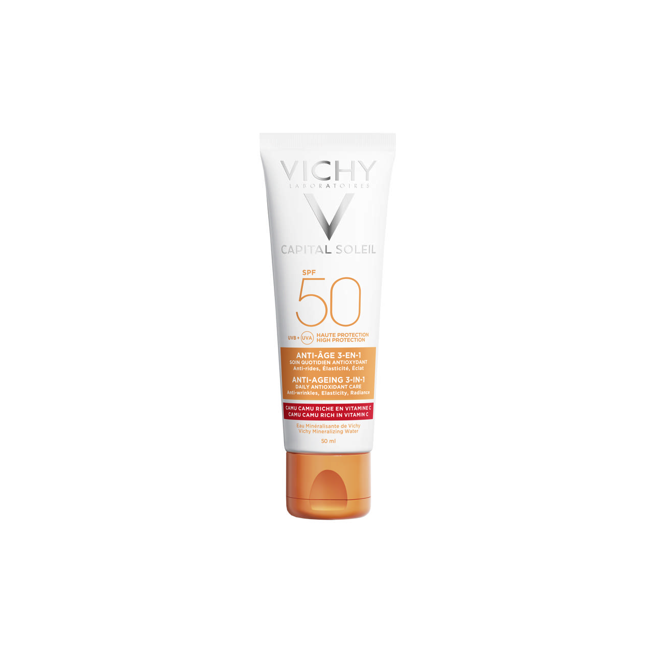 CS CAPITAL SOLEIL  3 IN 1 ANTI-AGEING SPF 50 50ml