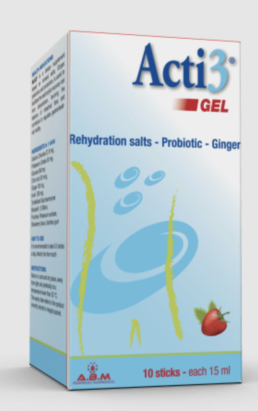 ACTI 3 GEL 10 sticks