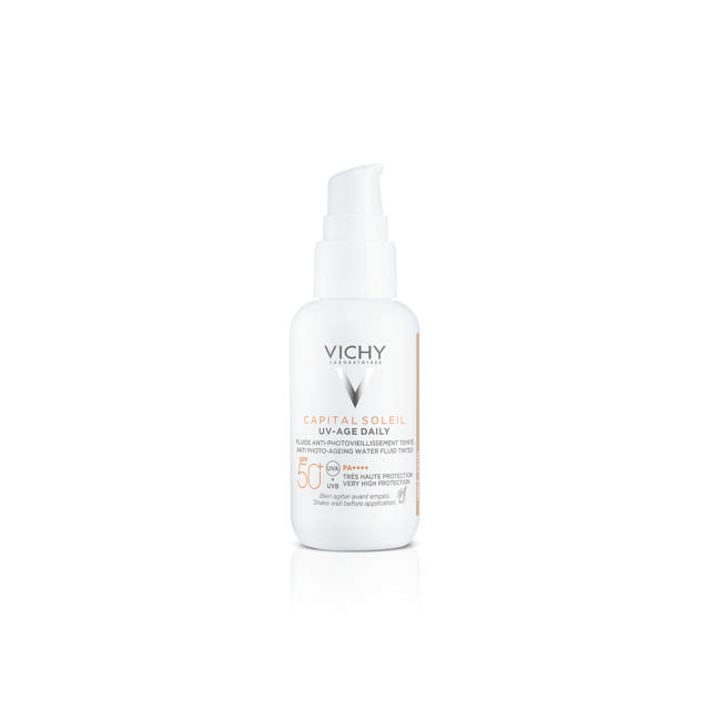 CS CAPITAL SOLEIL  UV AGE SPF 50+ TINTED (LIGHT)