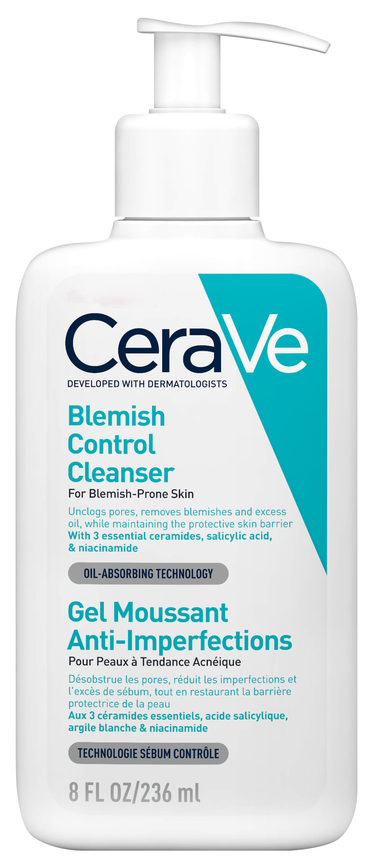 CERAVE BLEMISH CONTROL CLEANSER-ACNE-236ML