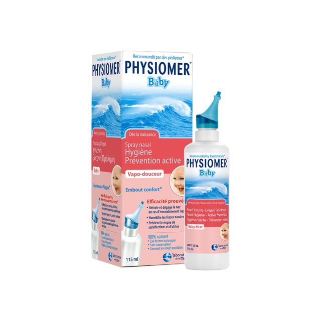 PHYSIOMER NASAL SPRAY BABY 115ML