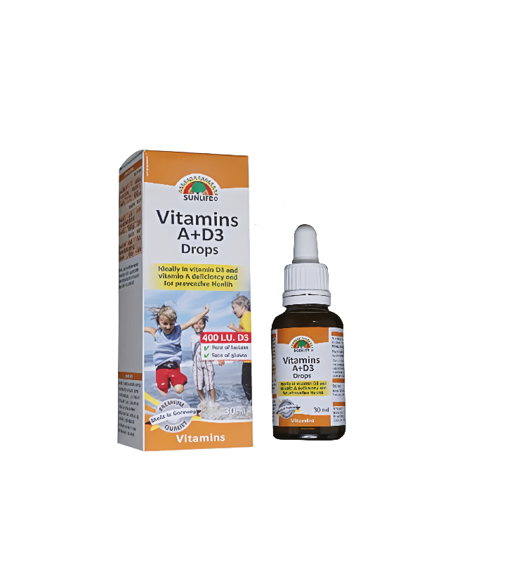 VITAMINS A+D3 DROPS 30ML
