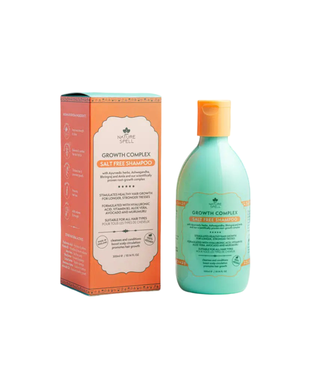 NATURE SPELL GROWTH SALT FREE SHAMPOO 300ML 