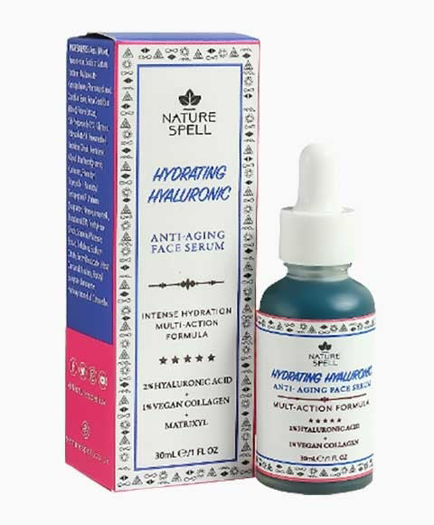 NATURE SPELL HYDRATING HYALURONIC FACE SERUM 30ML 