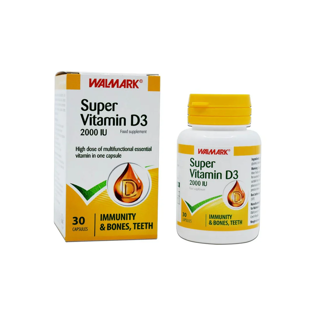 WALMARK SUPER VITAMIN D3 2000IU 30CAP