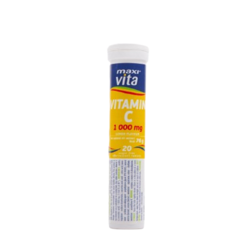 Maxi Vita Vit C 1000 Lemon Effervescence