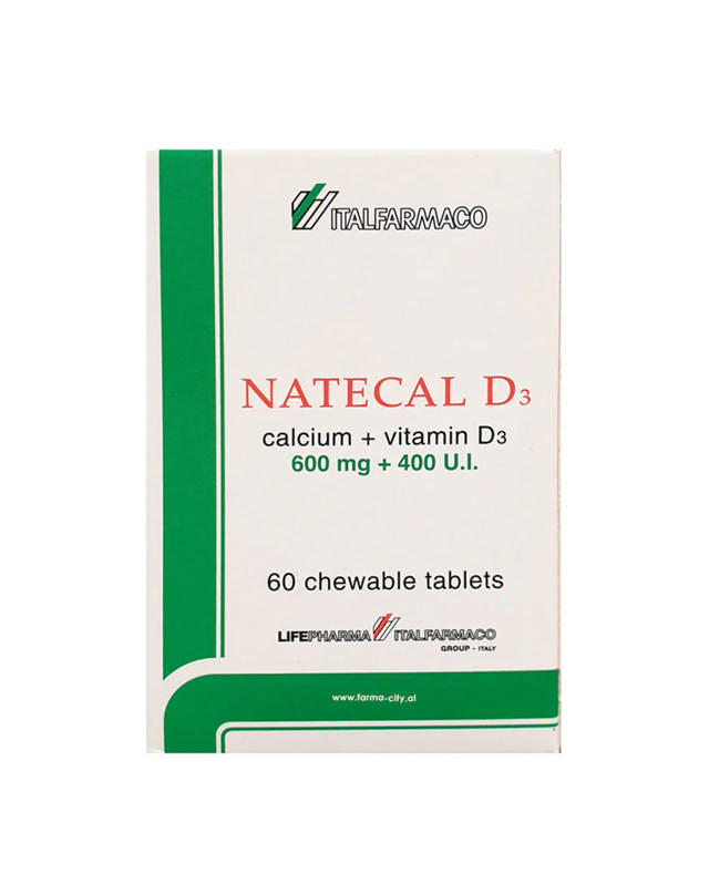 NATECAL D3 60 Comp (Calcium+ D3) ITALY