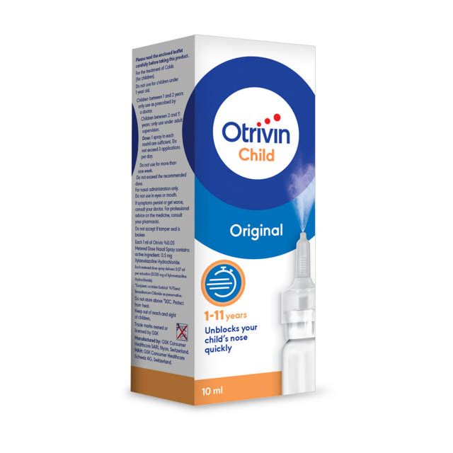 OTRIVIN 0.05% Nasal Spray Swiss