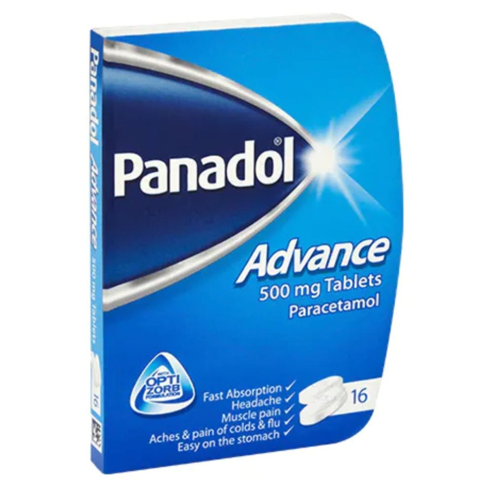PANADOL ADVANCE 16 TAB (UK BOOK)