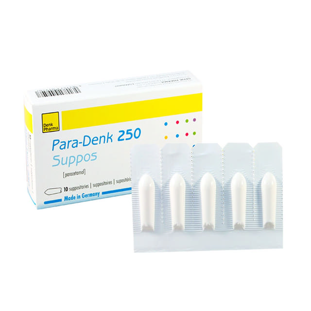 Para-Denk (Paracetamol) 250mg 10 supp