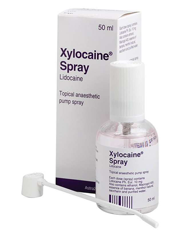 XYLOCAINE 10% Pump Spray ASPEN GREECE