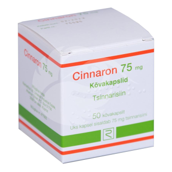 CINNARON 75 MG CINNARIZINE 100CAP CYPRUS