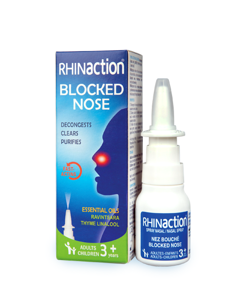 RHINACTION Blocked Nose Adult Child +3yrs Spray