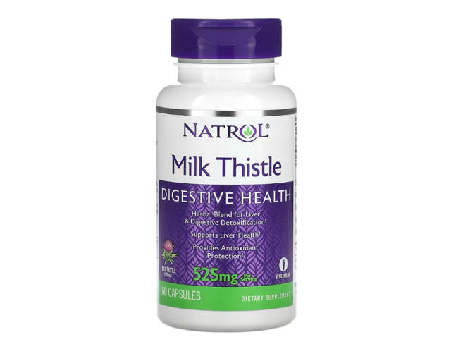 Milk Thistle 525mg Digestive Health 60CAP NATROL