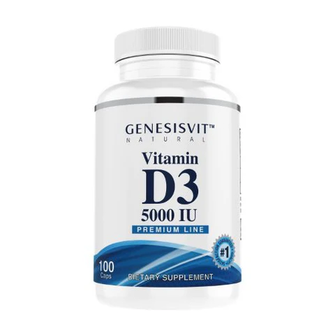 GENESISVIT VITAMINE D3 5000 IU 60 CAP