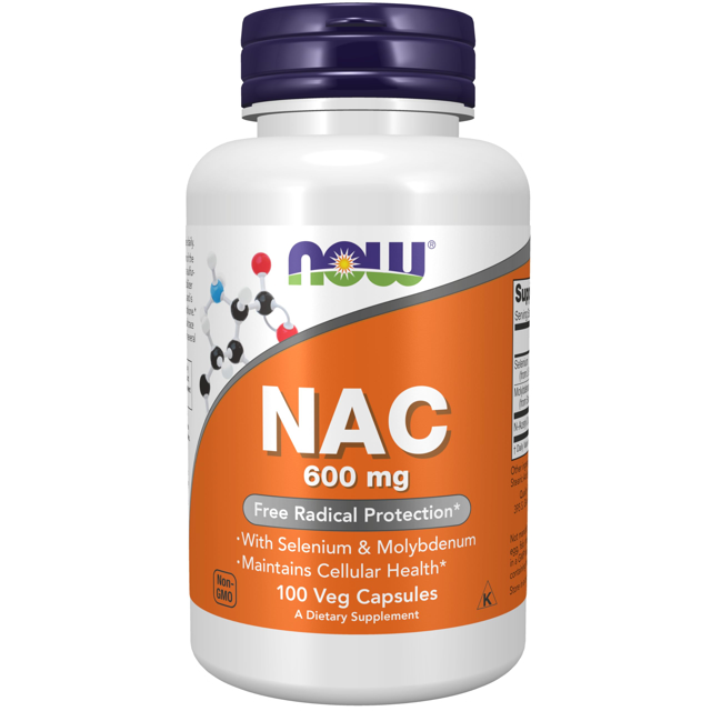 NOW NAC 600 MG 100 VEG