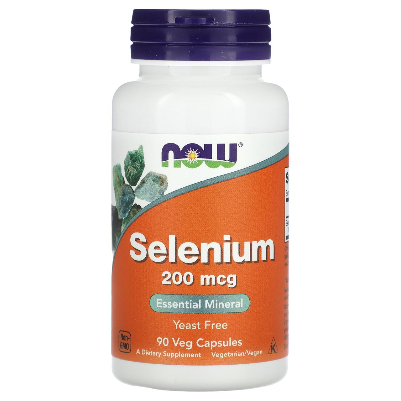 NOW SELENIUM 200 MCG 90 CAP