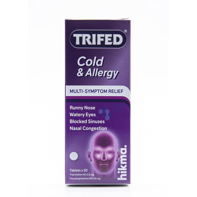 TRIFED COLD & ALLERGY 20 TAB HIKMA
