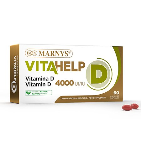 VITAHELP VITAMIN D4000 60CAPS MARNYS