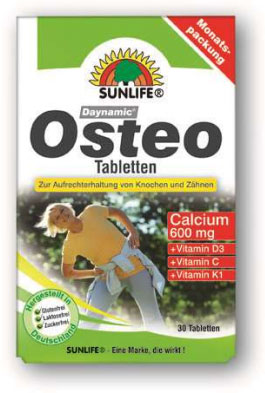 OSTEO DYNAMIC SUNLIFE 30TAB GERMANY
