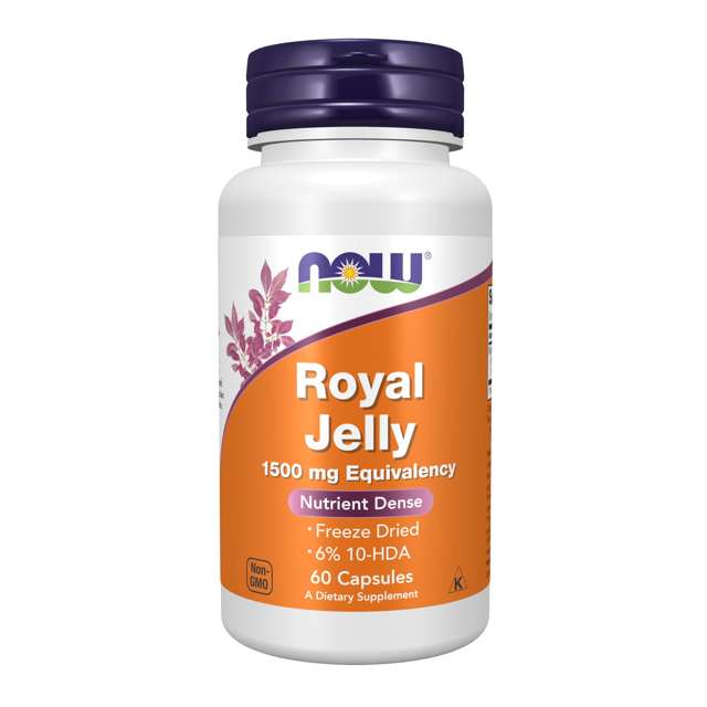 NOW ROYAL JELLY 1500MG 60CAP