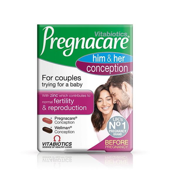 PREGNACARE HIM & HER CONCEPTION 60TAB
