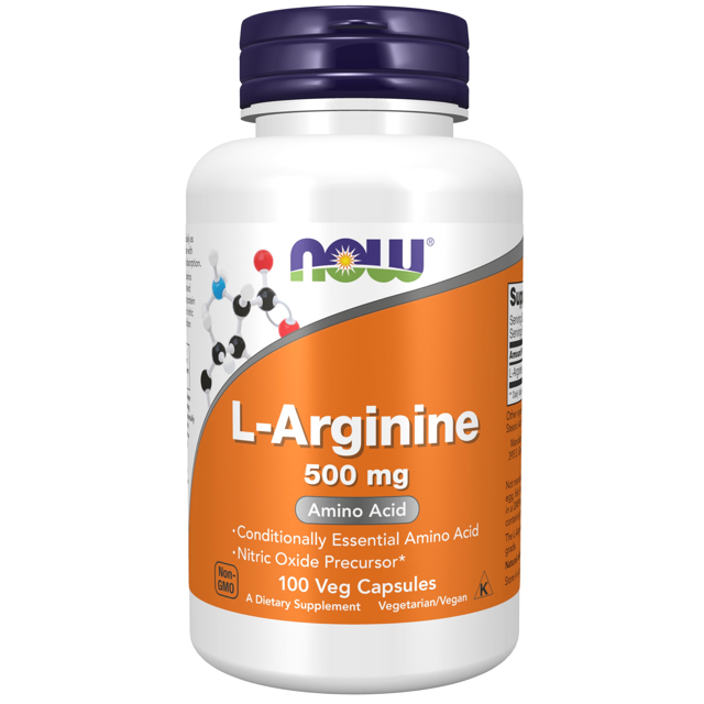 NOW L-ARGININE 500MG 100TAB