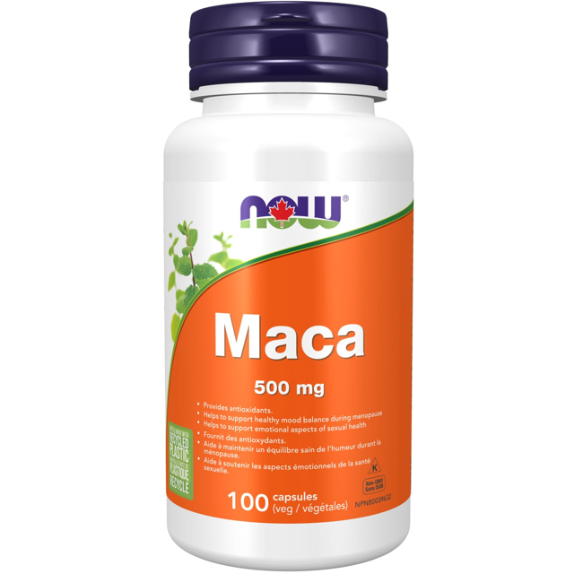 NOW MACA 500MG 100TAB