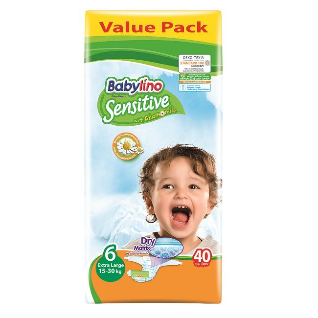 BABYLINO MEGA 15-30KG 40PCS 6