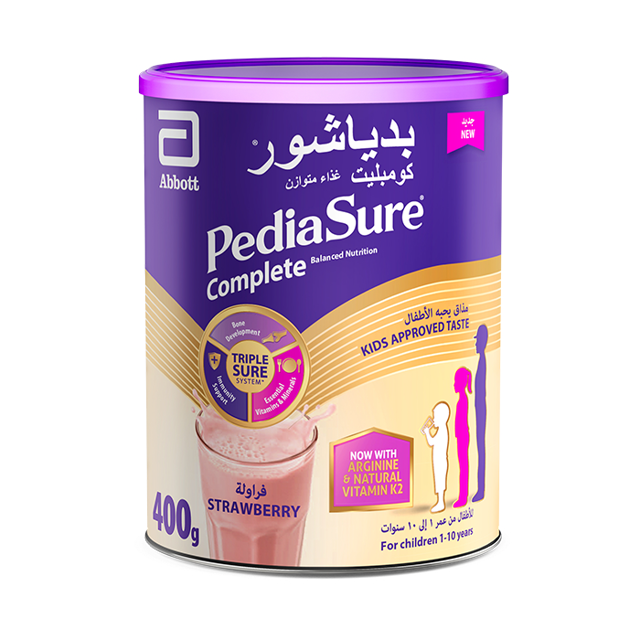 Pediasure Complete (1-10 Years)400g فراولة