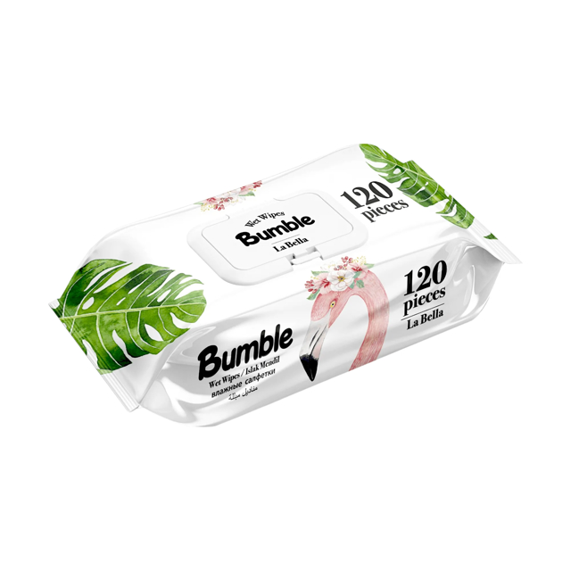 BUMBLE WET WIPES 120PIC