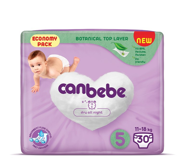 CANBEBE 5 11-18kg 30pc