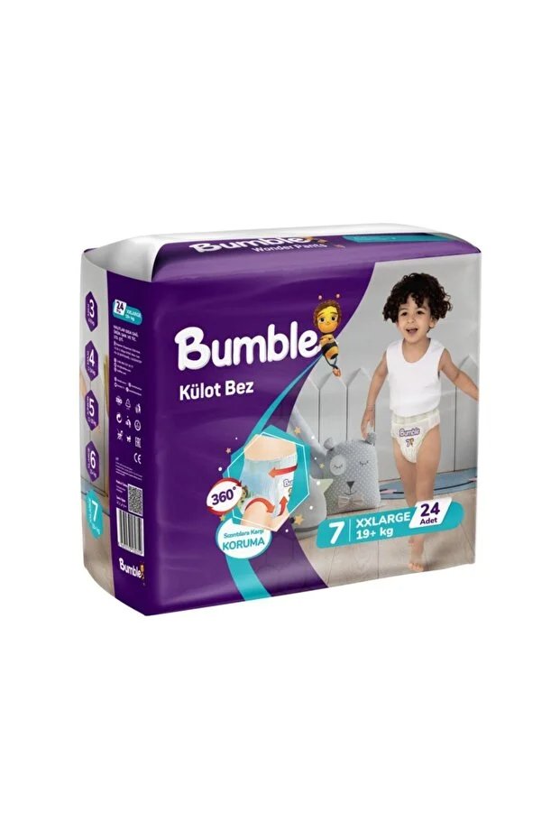 BUMBLE WONDER PANTS 7 XXLARGE 24PCS