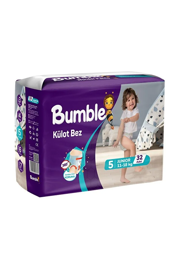 BUMBLE WONDER PANTS 5 JUNIOR 32PCS