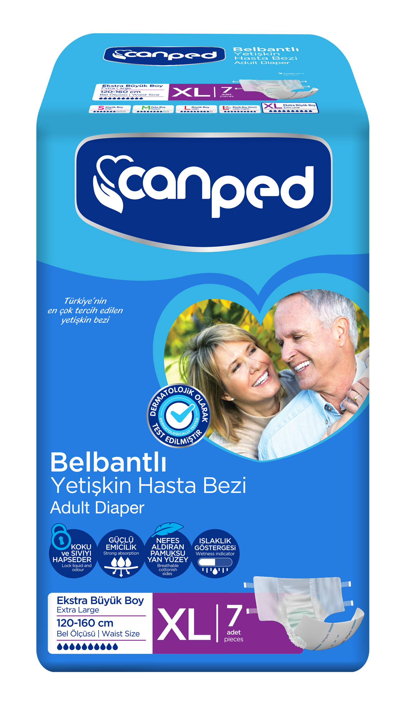 CANPED XL (120–160CM) (7 PCS)