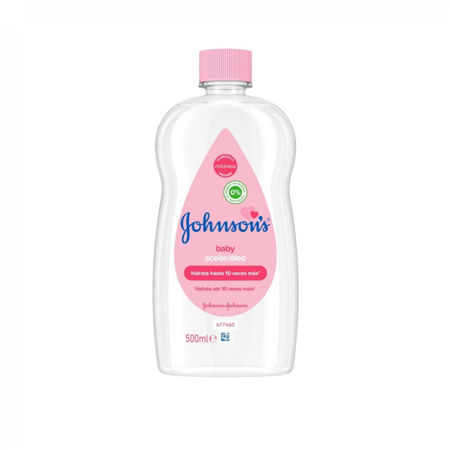 JOHNSON BABY OIL 500 ML PINK