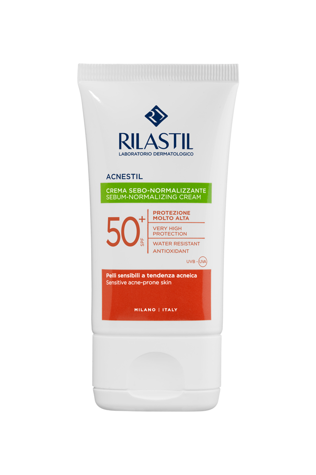 Rilastil Acnestil Sebum-Normalizing Cream Spf 50+ 40Ml
