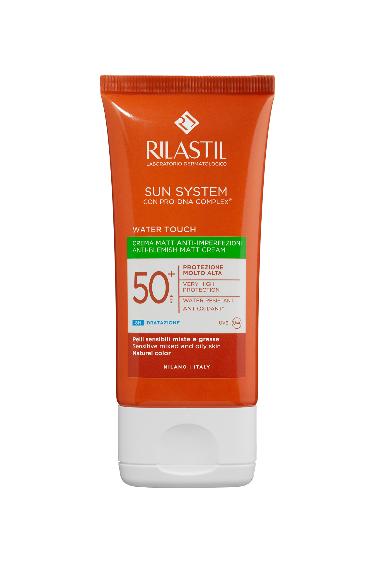 Rilastil Sun System Water Touch Anti-Blemish Matt Cream Spf 50+ 50Ml
