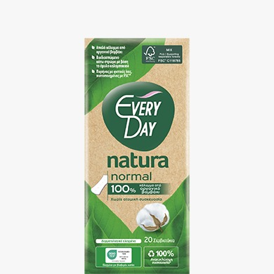 EVERYDAY NATURA NORMAL 20PC GREEN 