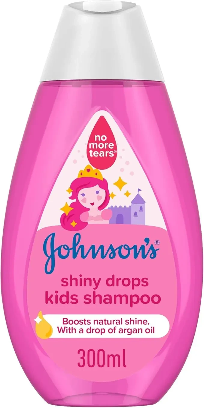 JOHNSONS SHINY DROP 300 ML PINK