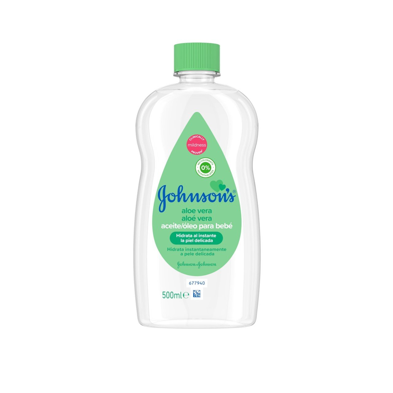 JONSONS BABY OIL VITAMIN aloe vera 500ML