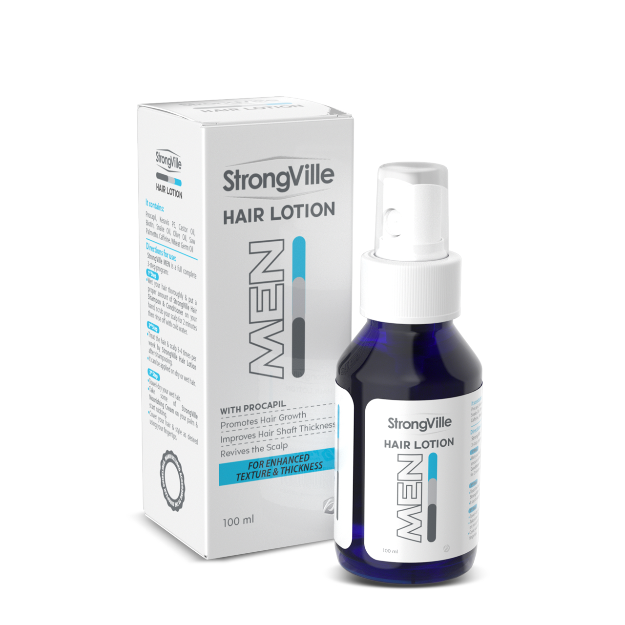 Strongville Men Hair Lotion Spray 100 ml