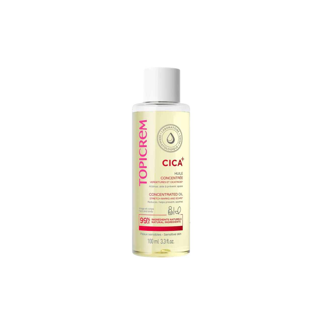 CICA+
 Concentrated oil for stretch marks and scars
 100ML