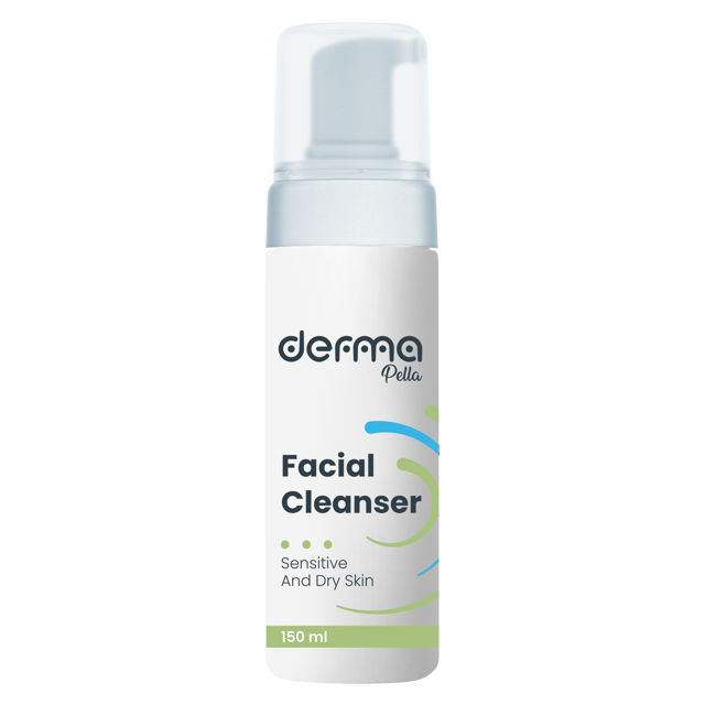 Derma Pella Facial Cleanser for Sensitive and Dry Skin
