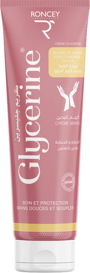 GLYCERINE MOISTURIZING CREAM WITH SHEA&ALMOND 125ML 