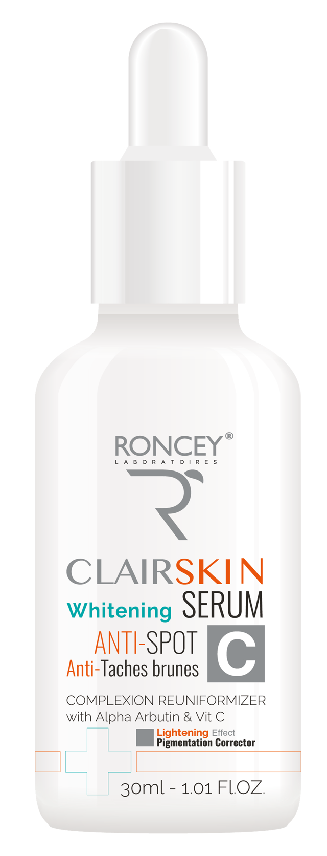 RONCEY CLAIRSKIN WHITENING ANTI-SPOT C SERUM  30ML 