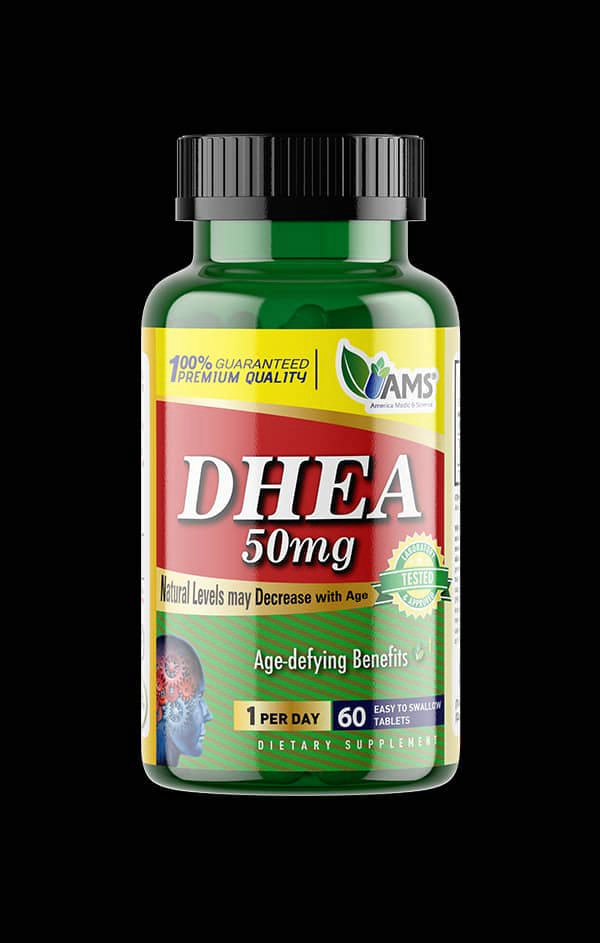 DHEA 50MG 60 TAB AMS USA 